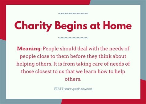 charity starts at home meaning
